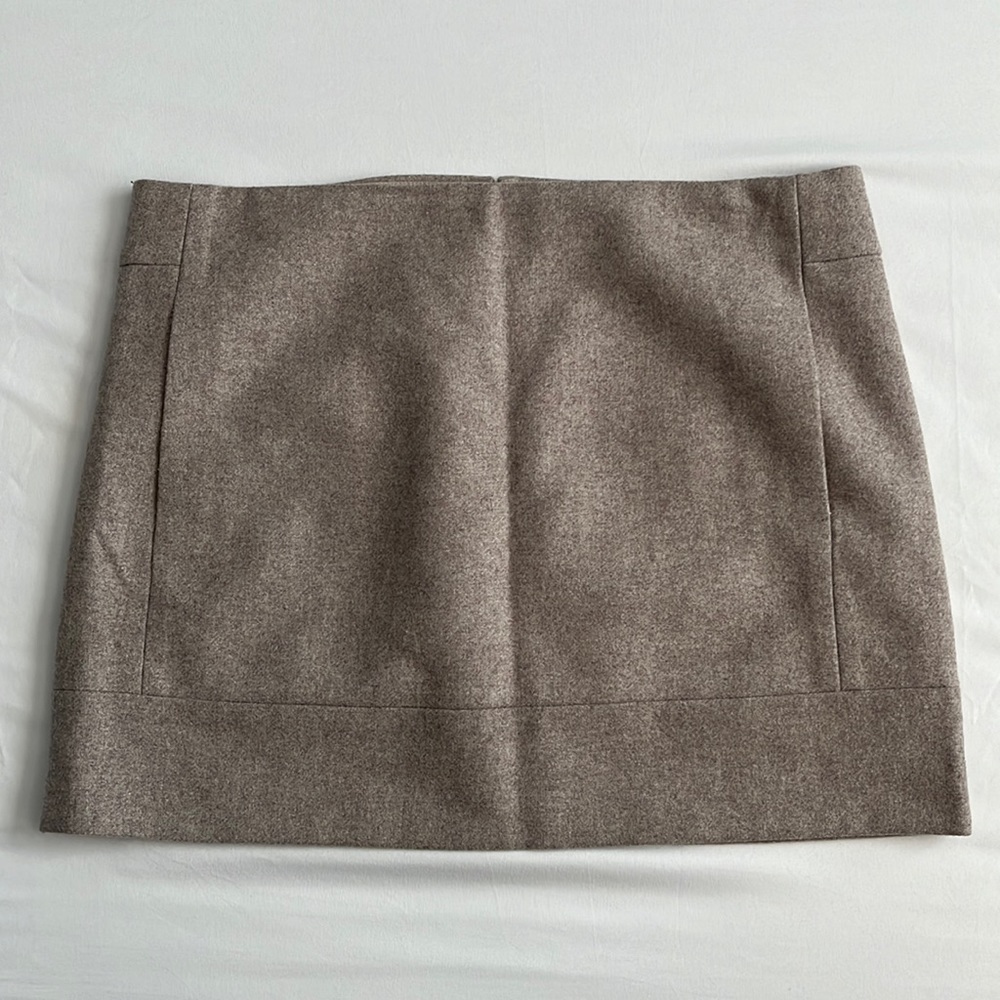 J. Crew wool mini skirt, size 10